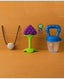 KIDS BASIC Presents Combo For 3+ Months Baby To 1+ Year Old Babies Which Includes 1 Tlismi Moti , 1Teether and 1 fruit feeder