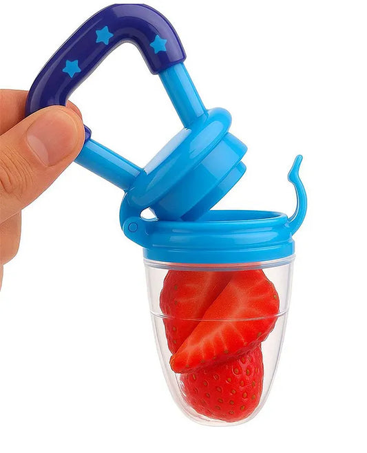 KIDS BASIC Presents Combo For 3+ Months Baby To 1+ Year Old Babies Which Includes 1 Tlismi Moti , 1Teether and 1 fruit feeder