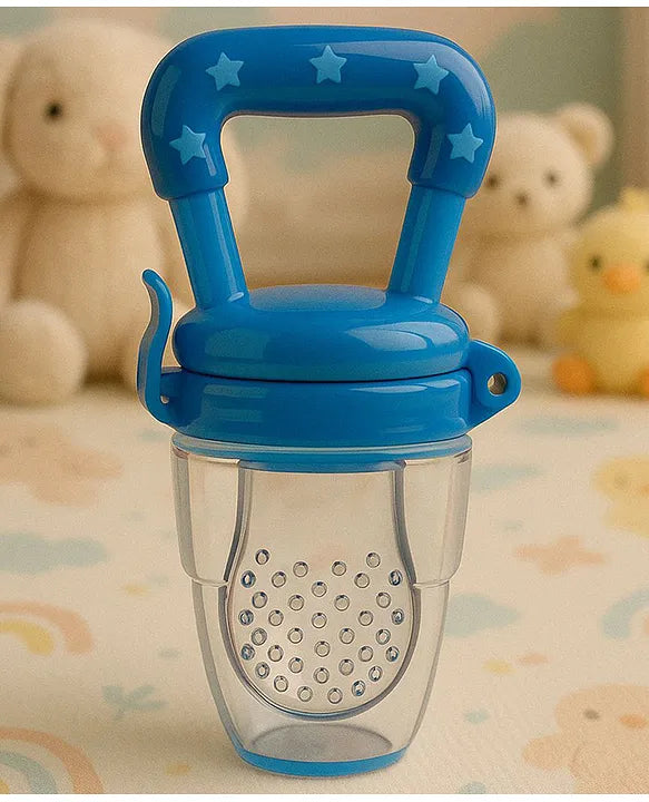 KIDS BASIC Presents Combo For 3+ Months Baby To 1+ Year Old Babies Which Includes 1 Tlismi Moti , 1Teether and 1 fruit feeder