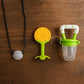 KIDS BASIC Presents Combo For 3+ Months Baby To 1+ Year Old Babies Which Includes 1 Tlismi Moti , 1Teether and 1 fruit feeder