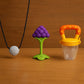 KIDS BASIC Presents Combo For 3+ Months Baby To 1+ Year Old Babies Which Includes 1 Tlismi Moti , 1Teether and 1 fruit feeder