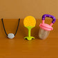 KIDS BASIC Presents Combo For 3+ Months Baby To 1+ Year Old Babies Which Includes 1 Tlismi Moti , 1Teether and 1 fruit feeder