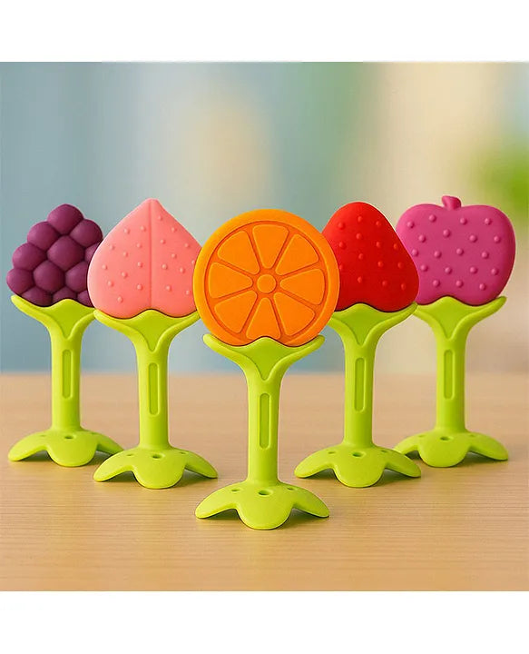 KIDS BASIC Presents combo of 2 includes 1 Standing Fruit Teether and 1 Mickey Fruit Feeder