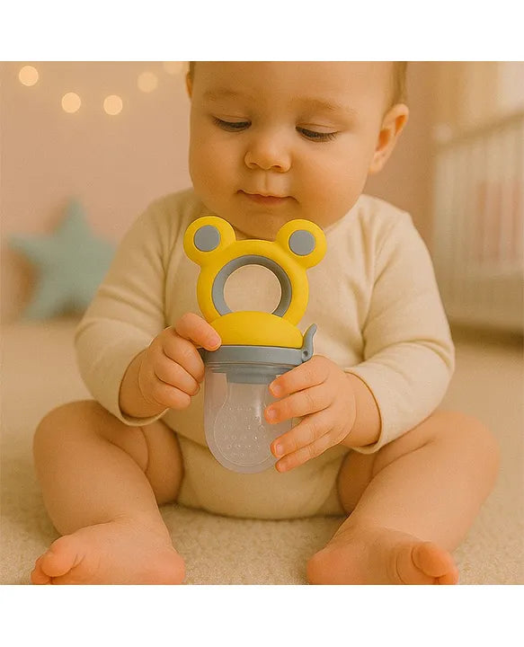 KIDS BASIC Presents combo of 2 includes 1 Standing Fruit Teether and 1 Mickey Fruit Feeder