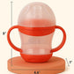 KIDS BASIC Unbreakable Baby Spout Sippy Feeding Milk Juices Liquids Silicone Bottle Feeder BPA Free - 160 ml