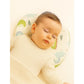 KIDS BASIC Baby Head Shaping Support Memory Foam Pillow With Detachable Washable Cover- White