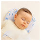 KIDS BASIC Baby Head Shaping Support Memory Foam Pillow With Detachable Washable Cover- White