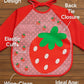 KIDS BASIC Long Sleeve Bibs, Waterproof Baby Bibs, Toddler Sleeved Bib, Baby Smock for Eating Feeding