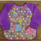 KIDS BASIC Long Sleeve Bibs, Waterproof Baby Bibs, Toddler Sleeved Bib, Baby Smock for Eating Feeding