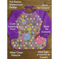 KIDS BASIC Long Sleeve Bibs, Waterproof Baby Bibs, Toddler Sleeved Bib, Baby Smock for Eating Feeding