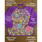 KIDS BASIC Long Sleeve Bibs, Waterproof Baby Bibs, Toddler Sleeved Bib, Baby Smock for Eating Feeding