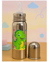 KIDS BASIC Baby Feeding Bottle, Steel Body with Nipple & Cap 250 ml