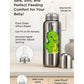 KIDS BASIC Baby Feeding Bottle, Steel Body with Nipple & Cap 250 ml