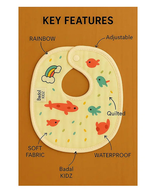 Soft Baby Bibs – Waterproof, Comfortable & Easy to Clean