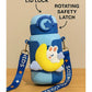 KIDS BASIC Cute Bunny Design Sipper Bottle with Adjustable Strap - Leakproof & Portable for Kids - 500ml