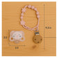 KIDS BASIC Stylish Baby Pacifier with Clip Chain - Soft, Safe & BPA-Free