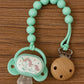 KIDS BASIC Stylish Baby Pacifier with Clip Chain - Soft, Safe & BPA-Free