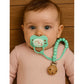 KIDS BASIC Stylish Baby Pacifier with Clip Chain - Soft, Safe & BPA-Free