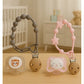 KIDS BASIC Stylish Baby Pacifier with Clip Chain - Soft, Safe & BPA-Free (pack of 2)
