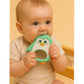 KIDS BASIC Penguin Shape Silicone Teether , BPA Free & Safe for Babies (Pack of 1)