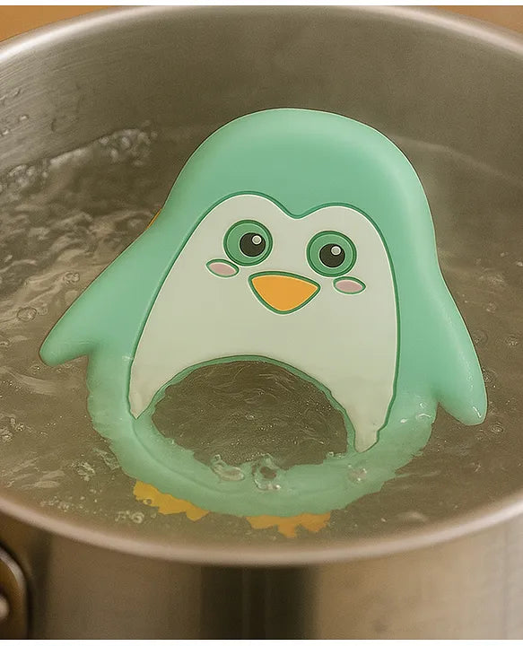 KIDS BASIC Dinosaur Shape & Reindeer Shape Silicone Teether , BPA Free & Safe for Babies (Pack of 2)