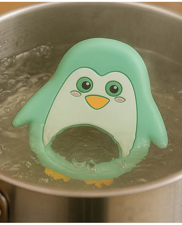 KIDS BASIC Dinosaur Shape & Reindeer Shape Silicone Teether , BPA Free & Safe for Babies (Pack of 2)