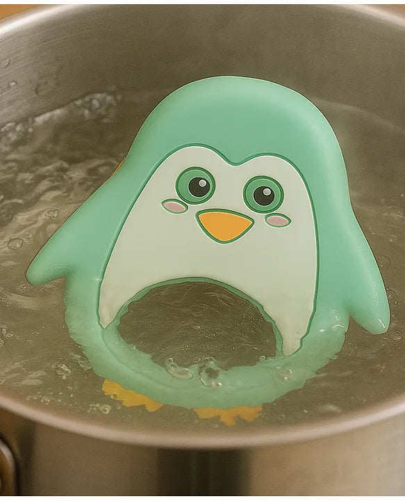 KIDS BASIC Dinosaur Shape & Reindeer Shape Silicone Teether , BPA Free & Safe for Babies (Pack of 2)