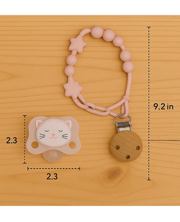 KIDS BASIC presents Tilsmi Moti & BPA Free Pacifier With clip