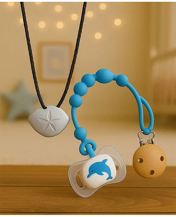 KIDS BASIC presents Tilsmi Moti & BPA Free Pacifier With clip