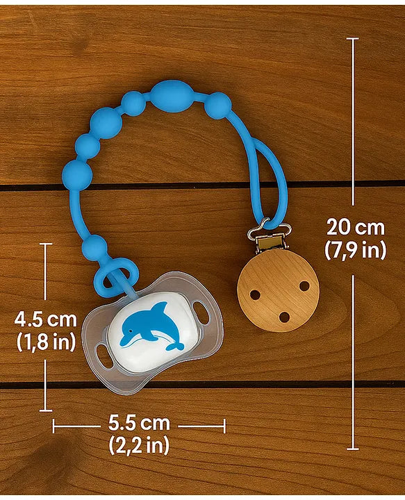 KIDS BASIC presents Tilsmi Moti & BPA Free Pacifier With clip