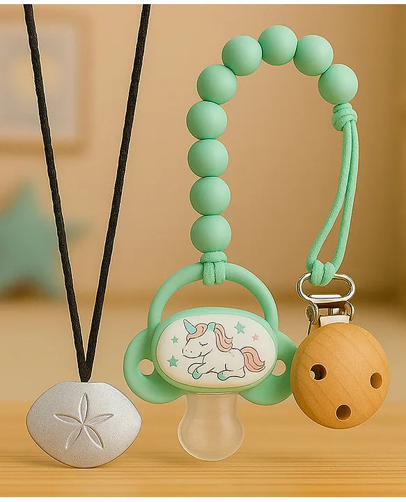 KIDS BASIC presents Tilsmi Moti & BPA Free Pacifier With clip