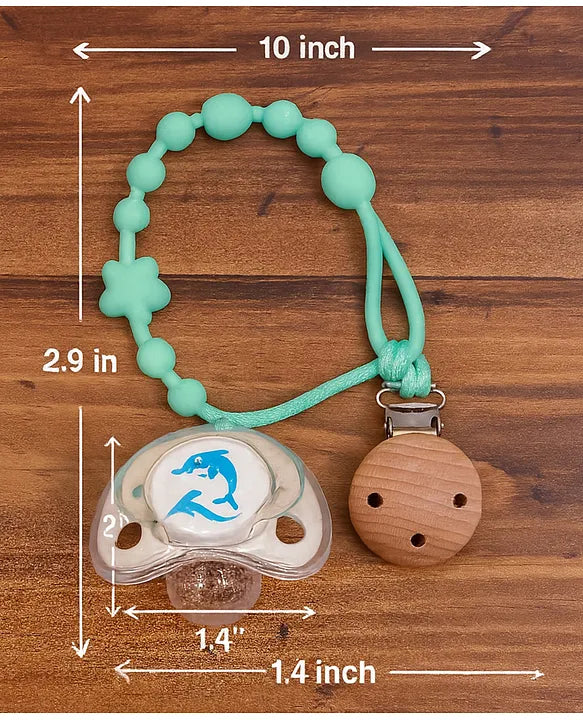 KIDS BASIC presents Tilsmi Moti & BPA Free Pacifier With clip