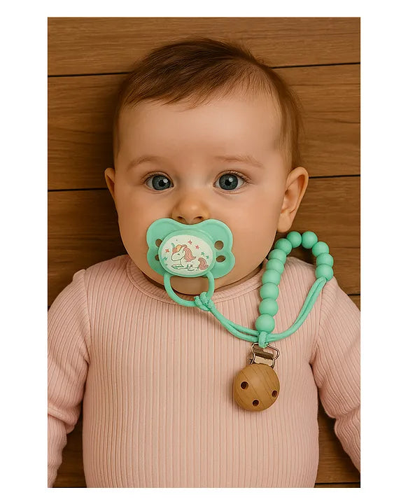 KIDS BASIC presents Tilsmi Moti & BPA Free Pacifier With clip