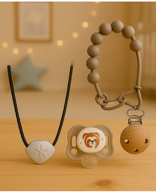 KIDS BASIC presents Tilsmi Moti & BPA Free Pacifier With clip