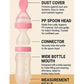 KIDS BASIC Soft Silicone Squeezy BPA Free Spoon Bottle For Babies