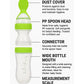 KIDS BASIC Soft Silicone Squeezy BPA Free Spoon Bottle For Babies