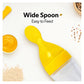 KIDS BASIC Soft Silicone Squeezy BPA Free Spoon Bottle For Babies