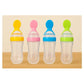 KIDS BASIC Soft Silicone Squeezy BPA Free Spoon Bottle For Babies