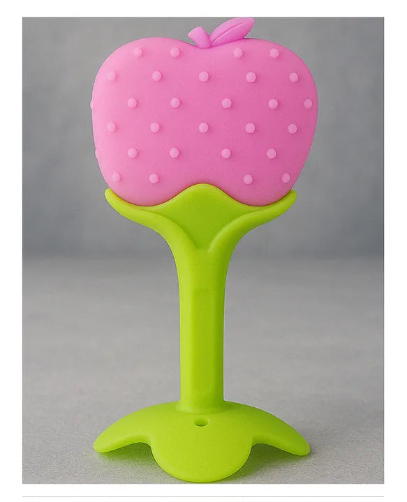 KIDS BASIC Baby Silicone Spoon Bottle with Soft Teether Feeder Combo , BPA Free Feeding Set