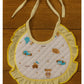 KIDS BASIC  Premium Imported Knot Frill Baby Bibs - Super Soft, Large Size, Cute Designs