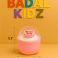KIDS BASIC Soft Puff Baby Powder Dispenser Built-in Powder Storage, Gentle on Baby Skin