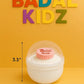 KIDS BASIC Soft Puff Baby Powder Dispenser Built-in Powder Storage, Gentle on Baby Skin