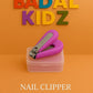 KIDS BASIC  Baby Nail Clipper with Safety Box - Gentle & Easy Grooming for Newborns and Kids