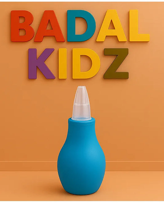 KIDS BASIC Baby Nasal Aspirator Nose Cleaner|Soft & Safe Suction for Newborns