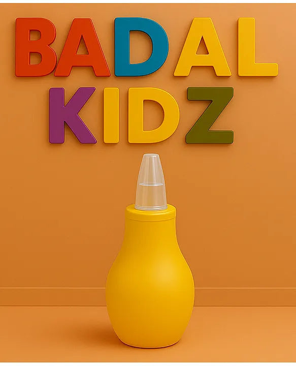 KIDS BASIC Baby Nasal Aspirator Nose Cleaner|Soft & Safe Suction for Newborns