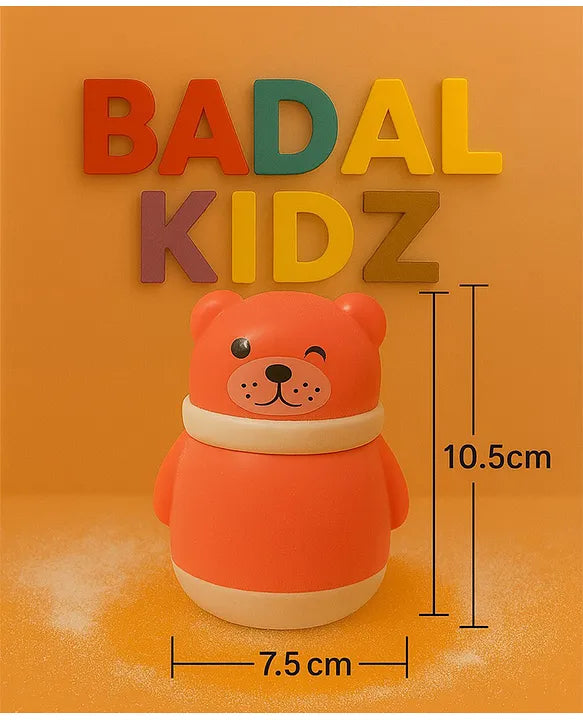 KID BASIC Grooming Set Baby Combo| Hair Brush Comb, 1 Portable Powder Puff & A Nail Cutter- Pink, Pink & Purple