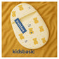 Newborn Love Combo - Muslin Warm Sleeping Bag & BIS Certified Wooden Rattle for Safe & Joyful Moments- Teddy Print & Green
