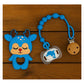 KIDS BASIC Baby Pacifier with Chain & Soft Reindeer Teether Combo ,Silicone, BPA Free
